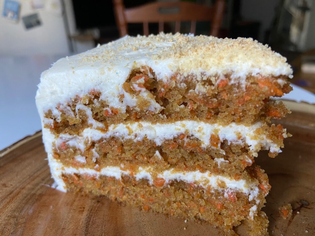 Carrot cake booty
