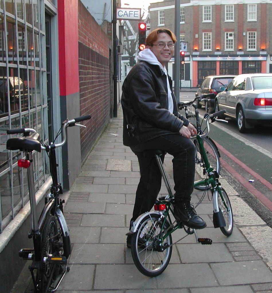 Riding cheap a brompton