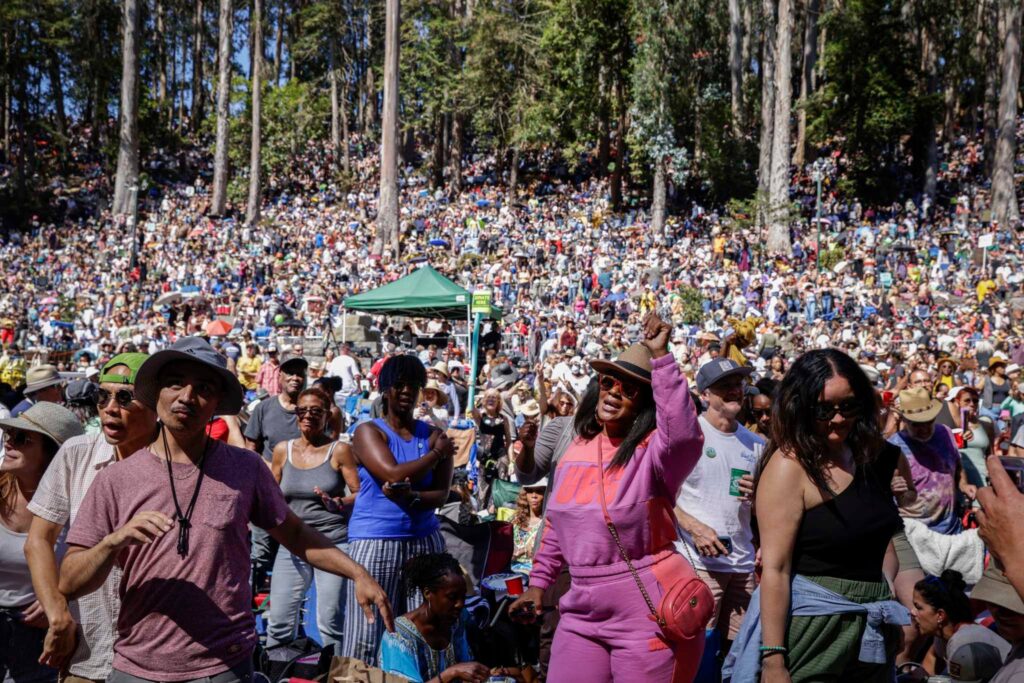 Front row seats at Stern Grove for Chaka Khan Aug 2024